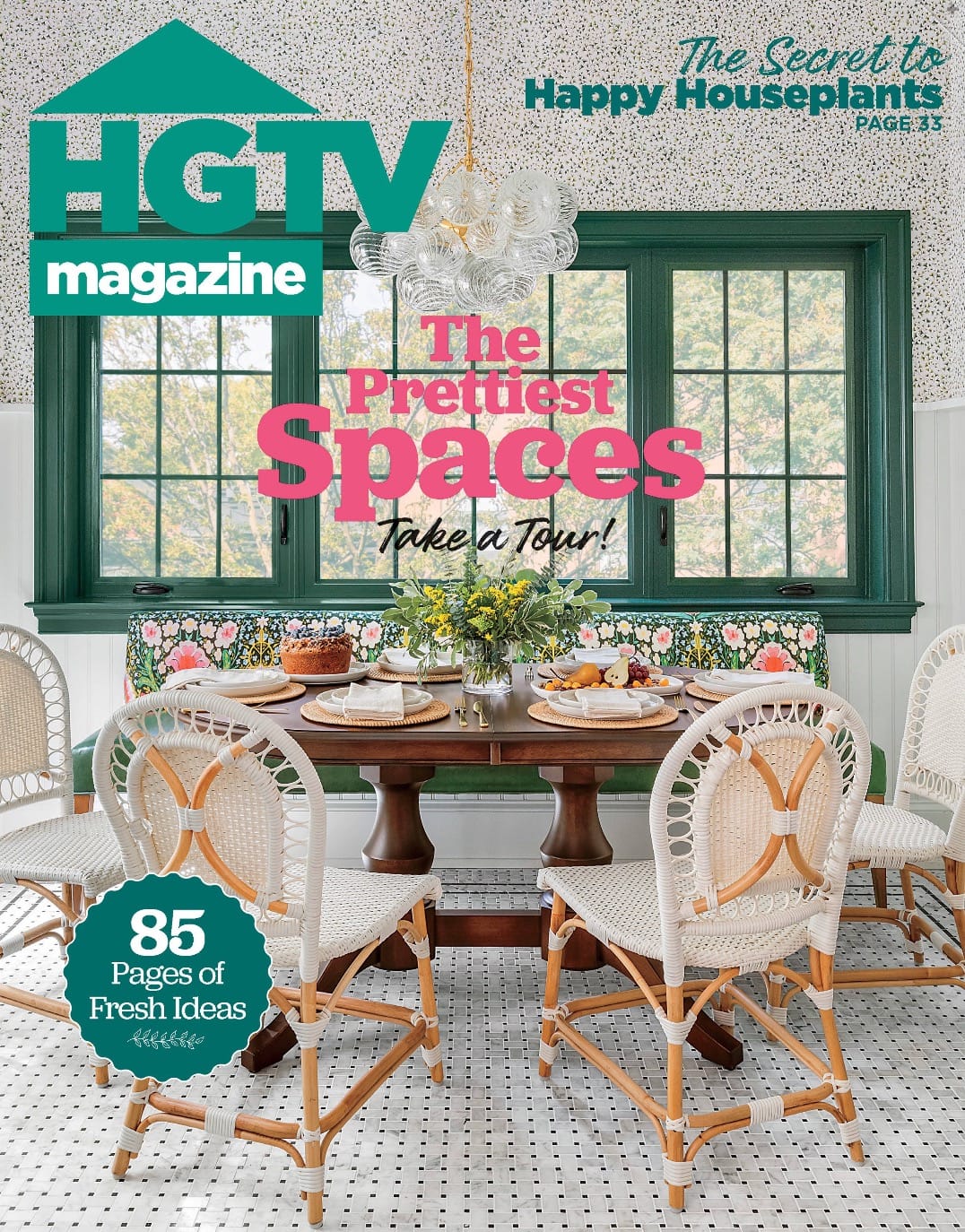 HGTV Magazine: March - April is a Spring Must Read