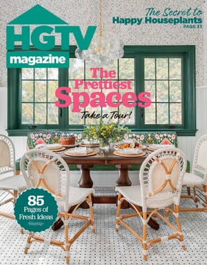HGTV Magazine: March - April is a Spring Must Read